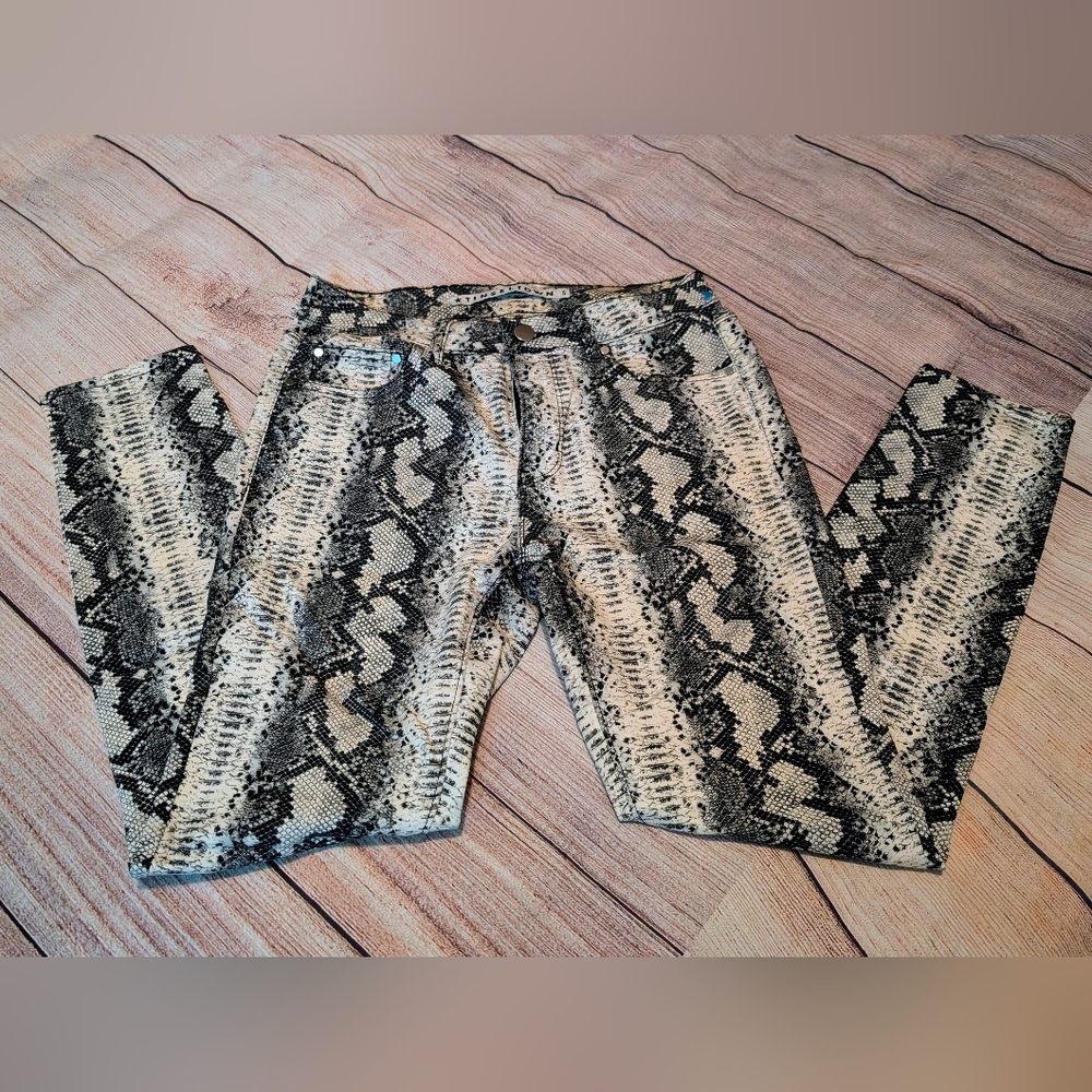 Tinseltown Snake Print Soft Jeans